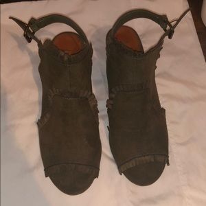 MIA perforated heeled sandal